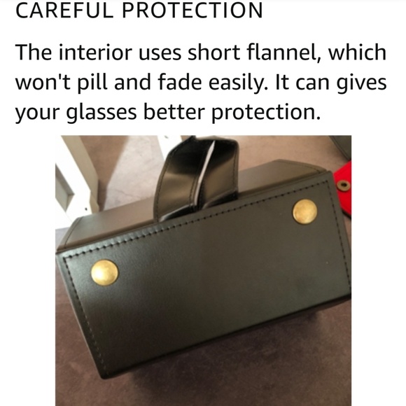 Travel Safe Sunglasses organizer 5 compartments. - Picture 4 of 16